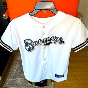 White Brewers Jersey Lucroy